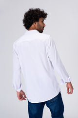 Mens Regular Fit Basic Plain Shirt With Comfortable Material