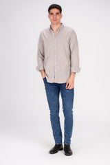Men's Classic Long Sleeves Regular Fit Made Of Comfort Cotton Shirt Perfect For Casual Days Or A Night Out With Friends