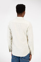 Men's Basic Slim Fit Poplin Long Sleeve Shirt