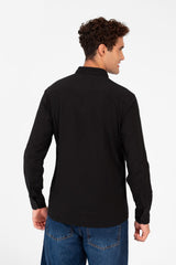 Men's Basic Slim Fit Jakar Shirt