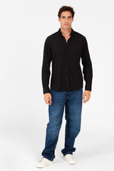 Men's Basic Slim Fit Jakar Shirt