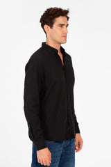 Men's Basic Slim Fit Jakar Shirt