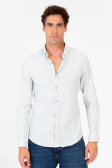 Men's Basic Slim Fit Jakar Shirt