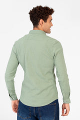 Men's Basic Slim Fit Jakar Shirt