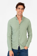 Men's Basic Slim Fit Jakar Shirt