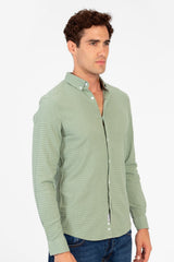 Men's Basic Slim Fit Jakar Shirt