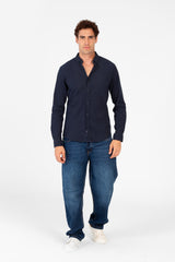 Men's Basic Slim Fit Jakar Shirt