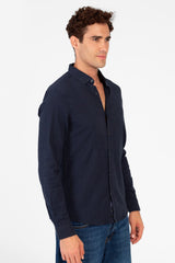 Men's Basic Slim Fit Jakar Shirt