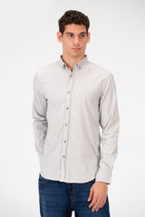 Men's Basic Plain Slim Fit Shirt In Comfortable Material