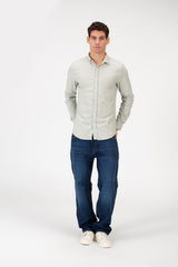Men's Basic Plain Slim Fit Shirt In Comfortable Material