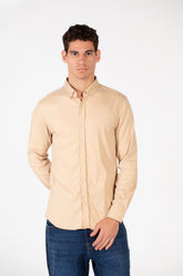 Men's Basic Slim Fit Modern Shirt