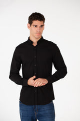 Men's Basic Slim Fit Modern Shirt