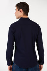 Men's Basic Slim Fit Modern Shirt