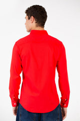 Men's Basic Slim Fit Modern Shirt