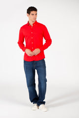 Men's Basic Slim Fit Modern Shirt