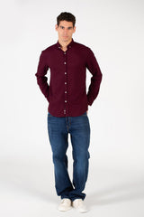 Men's Basic Slim Fit Modern Shirt