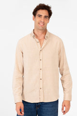 Men's Basic Regular Fit Long Sleeve Shirt