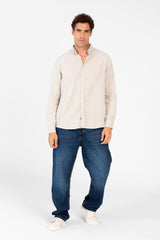 Men's Basic Regular Fit Long Sleeve Shirt