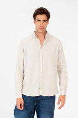 Men's Basic Regular Fit Long Sleeve Shirt