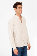 Men's Basic Regular Fit Long Sleeve Shirt