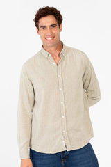 Men's Basic Regular Fit Long Sleeve Shirt