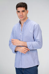 Mens Basic Plain Slim Fit Long Sleeves Shirt