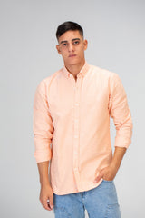 Mens Basic Plain Slim Fit Long Sleeves Shirt