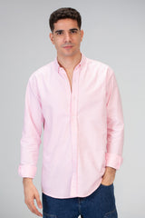 Mens Basic Plain Slim Fit Long Sleeves Shirt