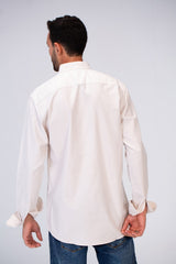 Mens Basic Plain Slim Fit Long Sleeves Shirt