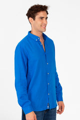 Men's Basic Linen Regular Fit Shirt