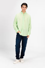 Men's Basic Linen Regular Fit Shirt