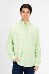 Men's Basic Linen Regular Fit Shirt