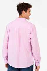 Men's Basic Linen Regular Fit Shirt