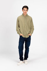 Men's Basic Linen Regular Fit Shirt