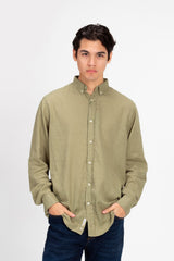 Men's Basic Linen Regular Fit Shirt