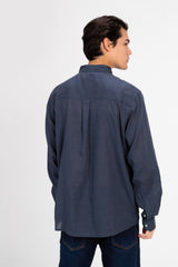 Men's Basic Linen Regular Fit Shirt
