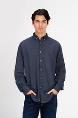 Men's Basic Linen Regular Fit Shirt