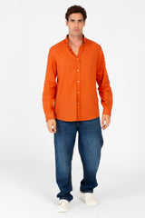 Men's Basic Linen Regular Fit Shirt