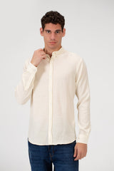 Men's Slim Fit Long Sleeve Basic Shirt