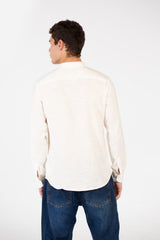 Men's Basic Slim Fit Long Sleeved Shirt