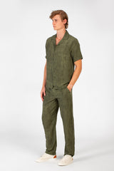 Men's Modern Linen Slim Fit Outfit Set
