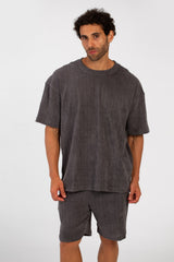 Men's Summer Comfortable Daily Outfit Set Round Neck