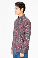 Men's Slim Fit Poplin Long Sleeve Shirt