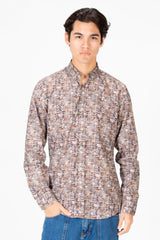 Men's Slim Fit Jakar Long Sleeve Shirt