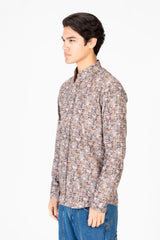 Men's Slim Fit Jakar Long Sleeve Shirt