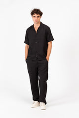 Men's Slim Fit Linen Breathable Outfit Set