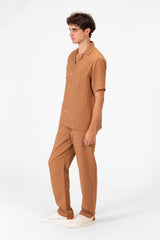 Men's Slim Fit Linen Breathable Outfit Set