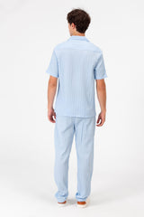Men's Slim Fit Linen Breathable Outfit Set