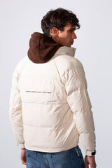 Men's Double Layer Casual Hooded Waterproof Jacket