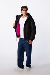 Men's Long Sleeve Front Pockets Zipper Jacket